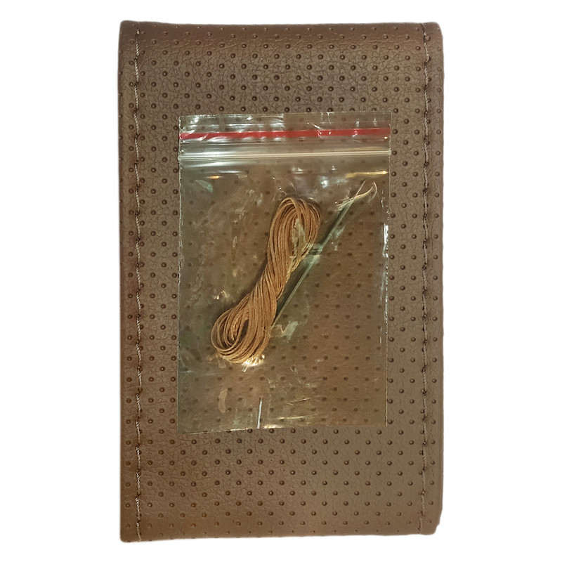 روکش فرمان مدل TEX کد 02 طرح سوزنی مناسب برای ساینا