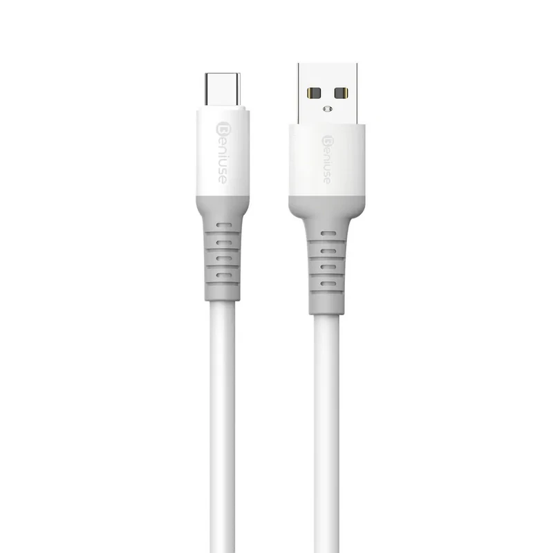 کابل تبدیل USB به USB-C بنیوس مدل BE-CA12 طول 1 متر