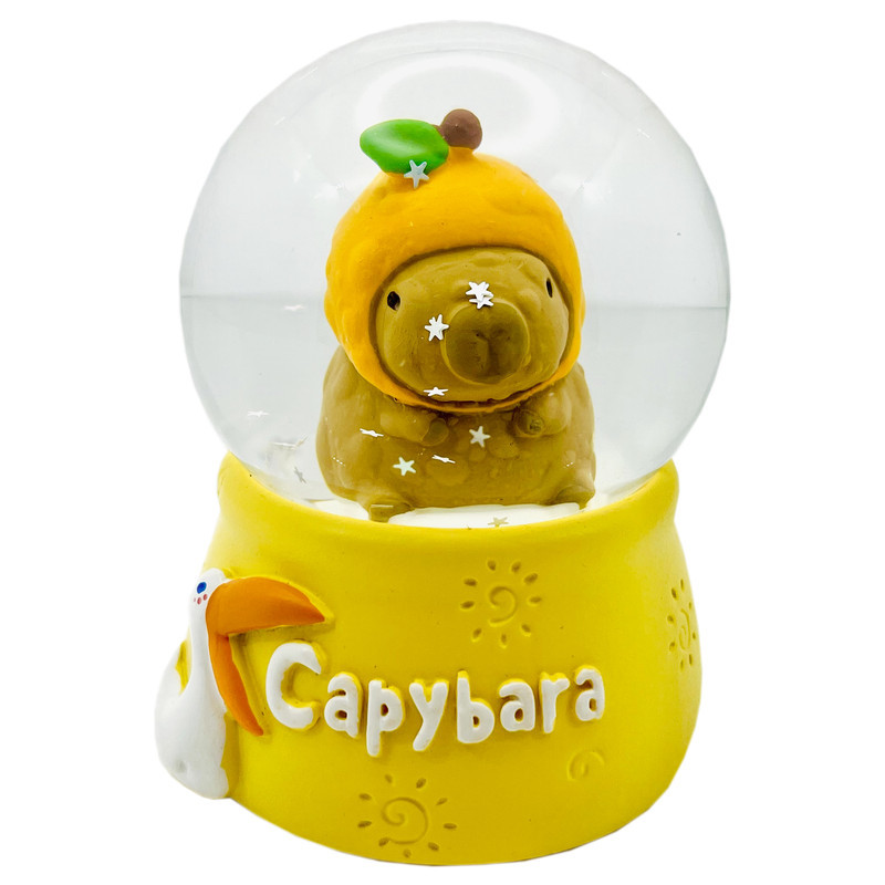 گوی مدل چراغدار Capybara طرح کوالا هویج عاشق کد D1623.11.S600