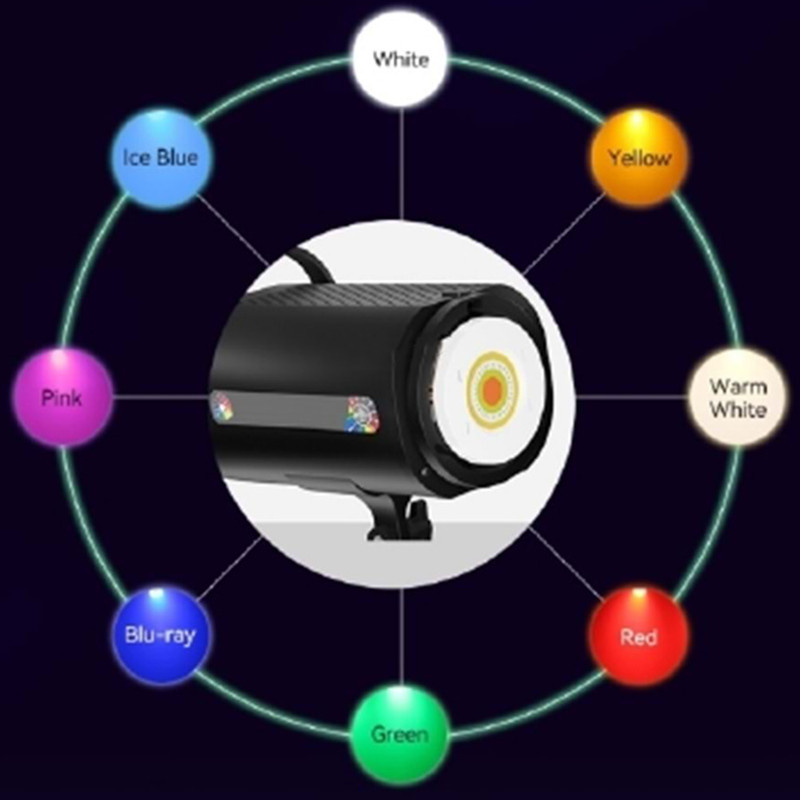 نور ثابت ال ای دی مدل  MM8518 RGB به همراه کاسه نور