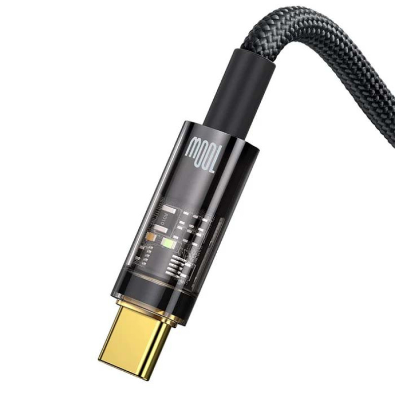 کابل تبدیل USB به USB-C بیسوس مدل Explorer CATS000301 به طول 2 متر