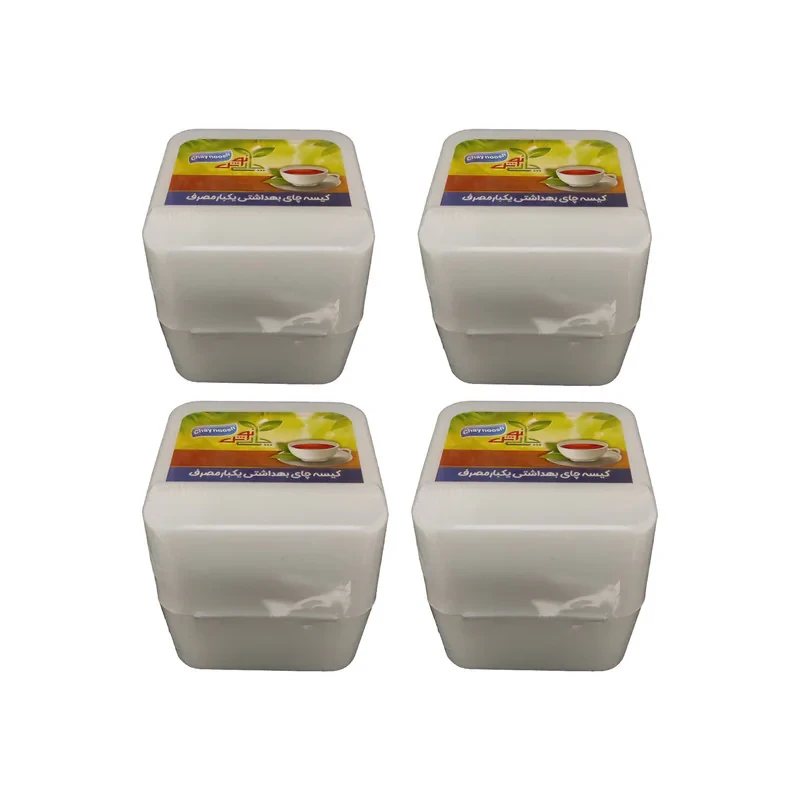 فیلتر چای مدل دمنوش 4  بسته 130 عددی