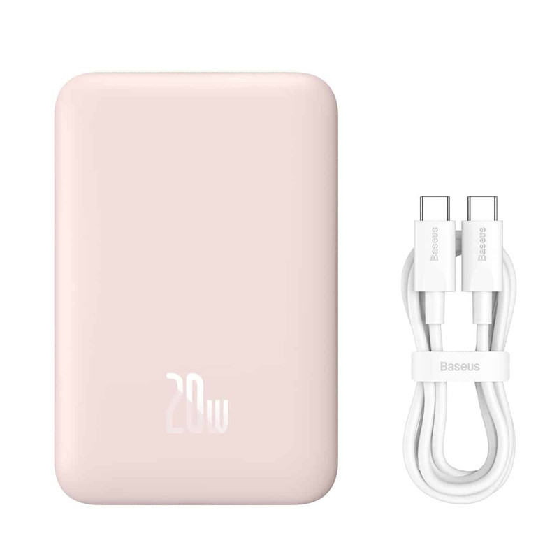 پاوربانک باسئوس مدل Magnetic Mini ظرفیت 10000 میلی آمپر ساعت