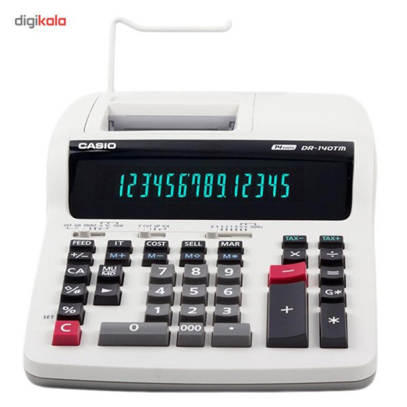 ماشین حساب کاسیو مدل DR-140TM