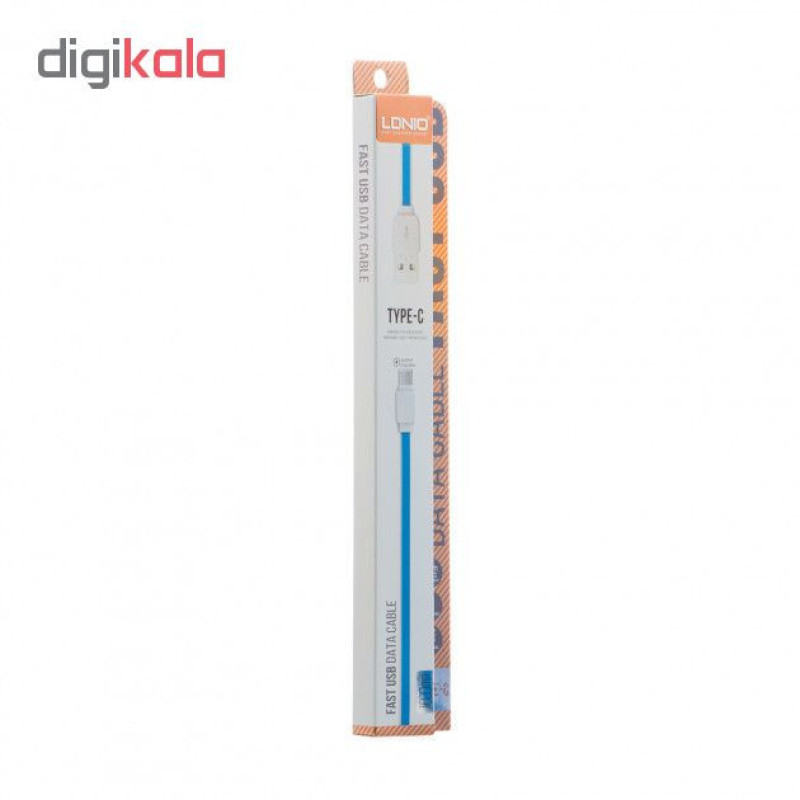 کابل تبدیل USB به USB-C الدینیو مدل XS-07 طول 1 متر