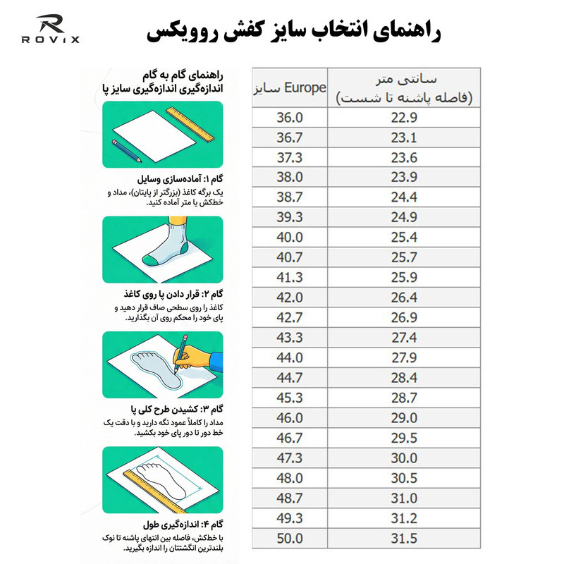 کفش پیاده روی مردانه روویکس مدل R1906