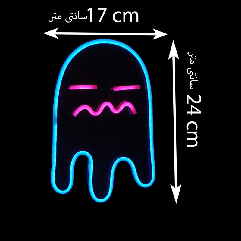 تابلو نئون فلکسی مدل Gost کد CA2025