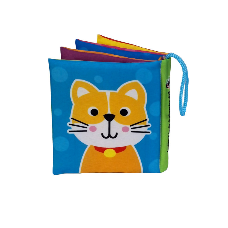 کتاب پارچه ای انتشارات باوان مدل بع بعی جونم مجموعه 4 عددی