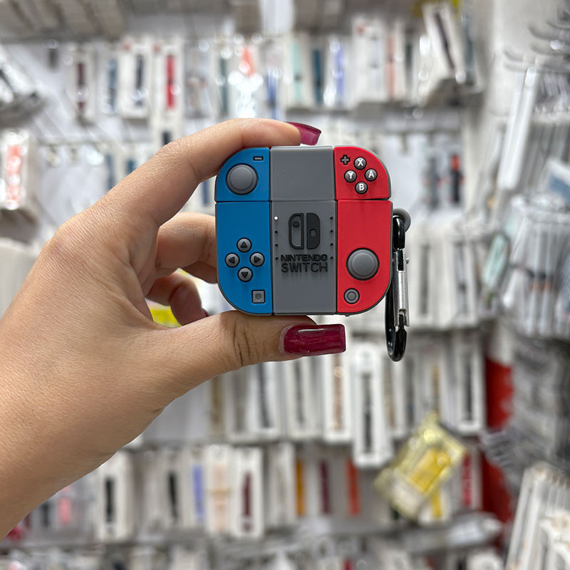 کاور مسیر طرح Nintendo مناسب برای کیس اپل AirPods 4  4ANC