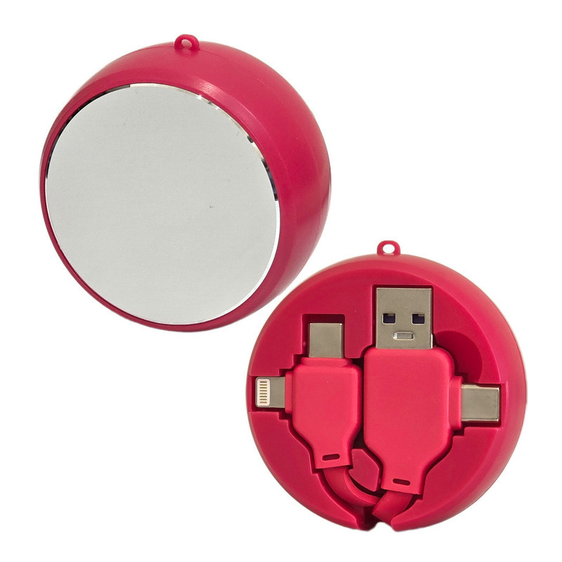 کابل تبدیل USB  USB-C به لایتنینگ  USB-C مدل 65w-4in1 طول 1 متر