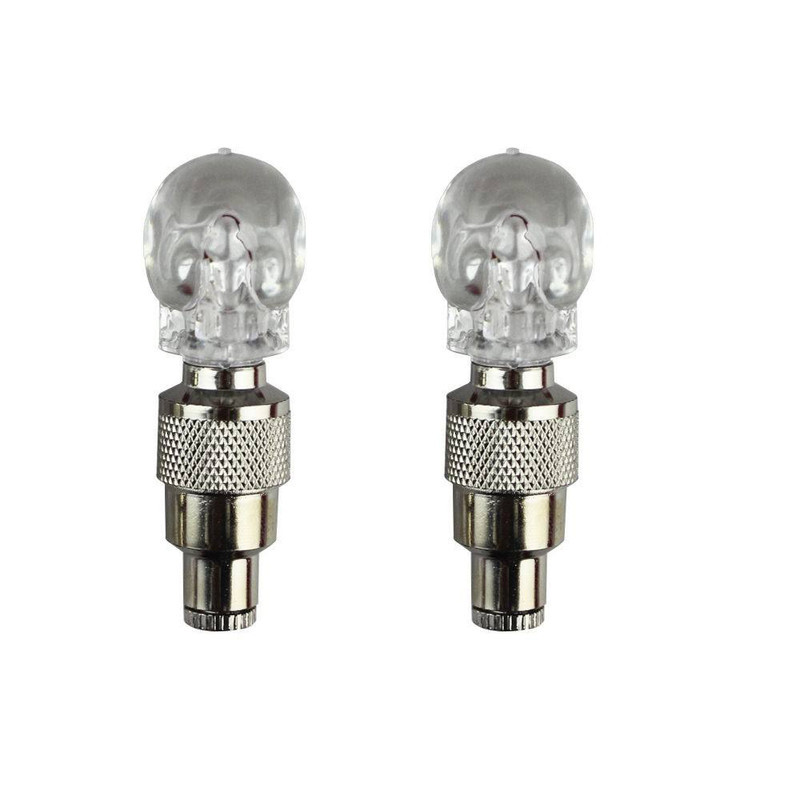 چراغ دوچرخه فایرفلایز مدل Skull بسته 2 عددی