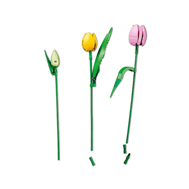 لگو 576 تکه سری بوتانیکال مدل Tulip Bouquet 11501