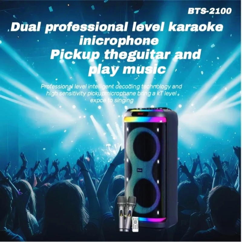 اسپیکر بلوتوثی قابل حمل برودو مدل BTS-2100
