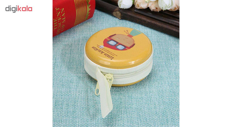 کیف هندزفری مدل LA02 طرح Little Amelie