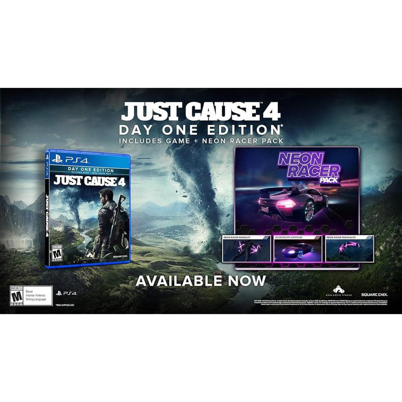 بازی Just Cause 4 نسخه Day One Edition مخصوص PS4
