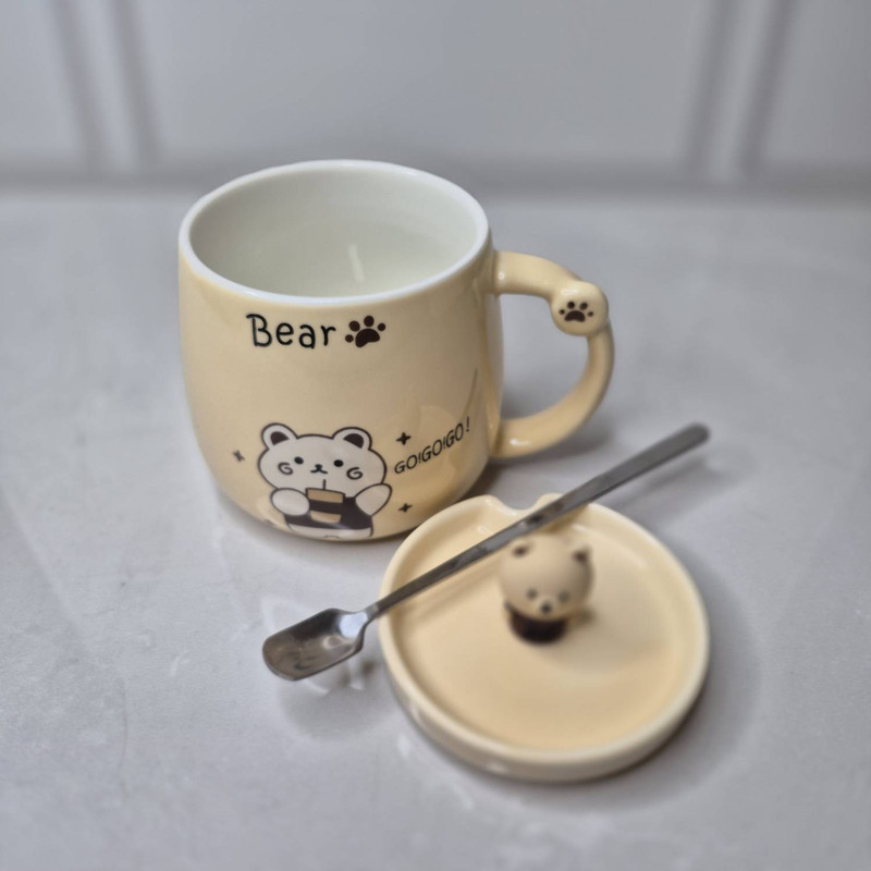 ماگ طرح خرس شکمو مدل Cute Bear