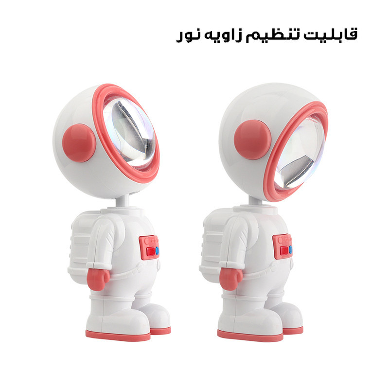 چراغ رومیزی شارژی مدل فضانورد کد SM8106