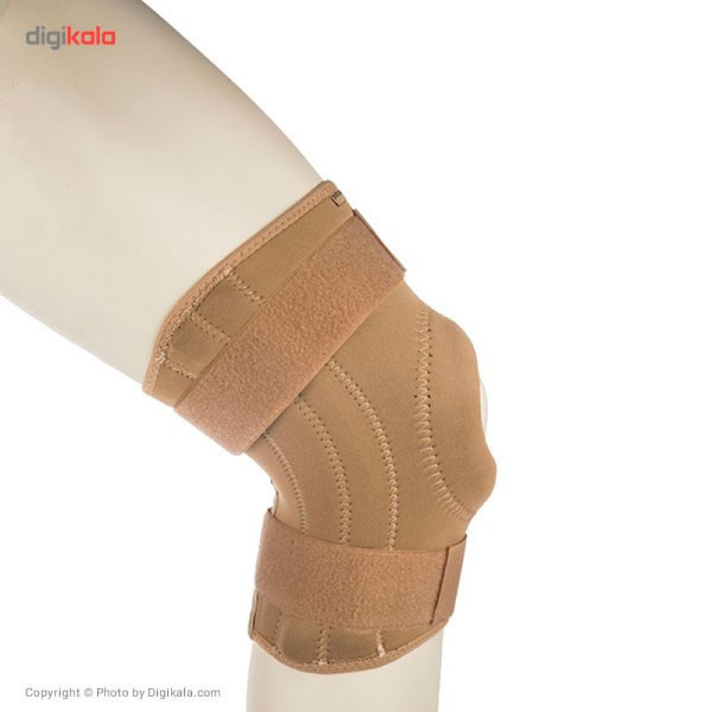 زانوبند پاک سمن مدل Neoprene With Four Spring سایز بزرگ