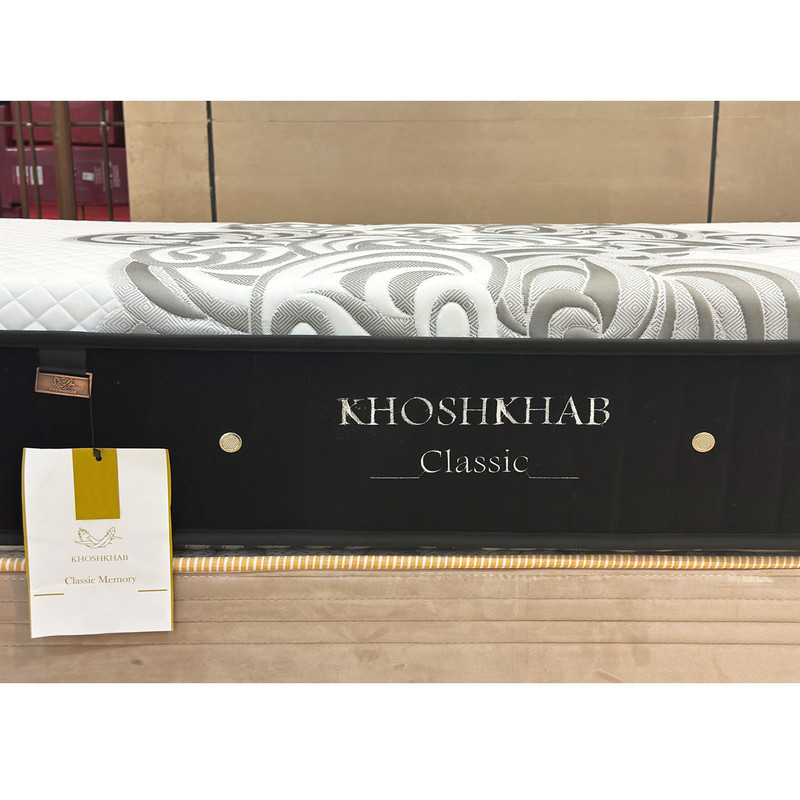 تشک خوشخواب مدل کلاسیک مموری یکنفره سایز 200×120 سانتی متر