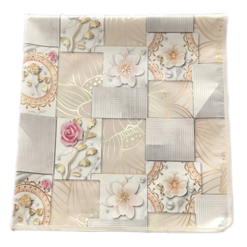 سفره 10 نفره مدل لوتوس طرح پشت نخی کد 08 سایز 250×100 سانتی متر