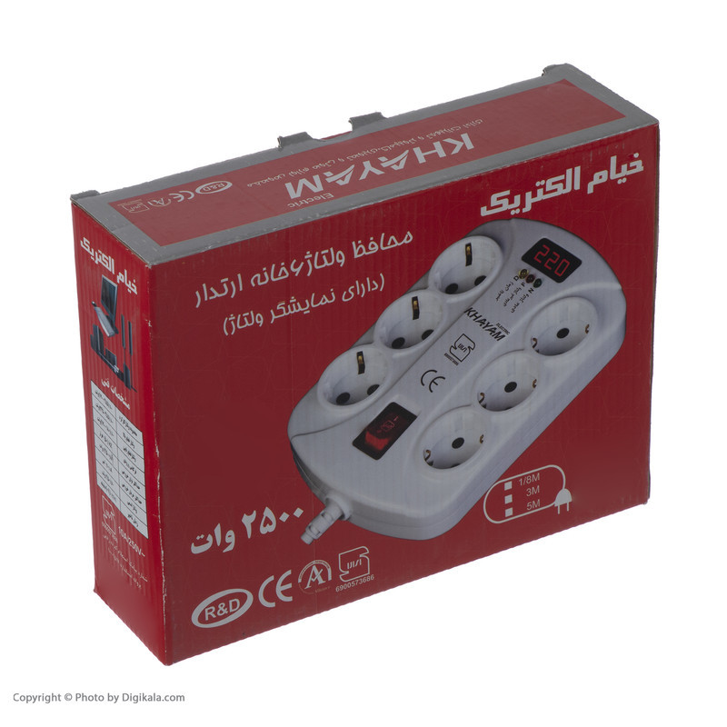 محافظ ولتاژ خیام الکتریک مدل KH8054