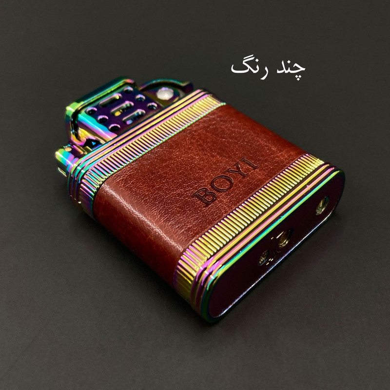 فندک گازی  بوی مدل چرمی کد DKD-1997