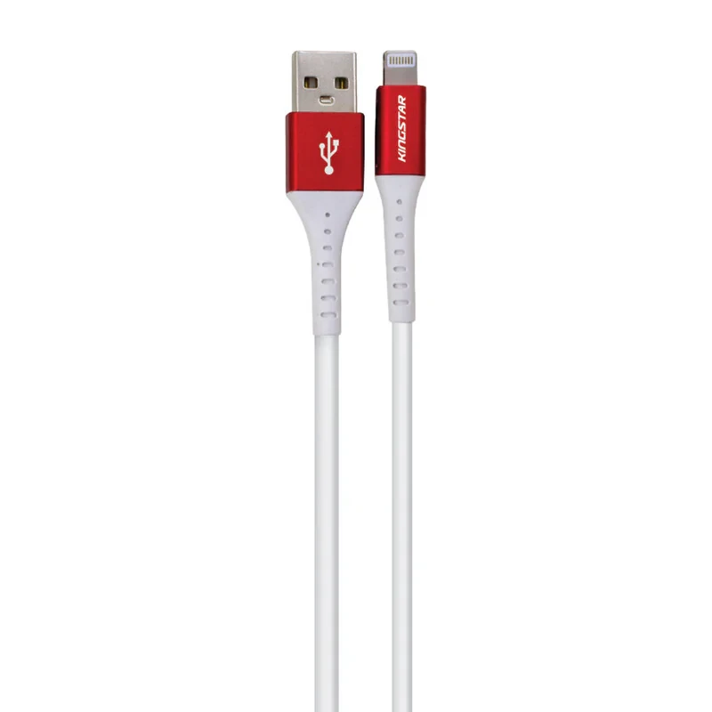 کابل تبدیل USB به لایتنینگ کینگ استار مدل k65i طول 1.1 متر