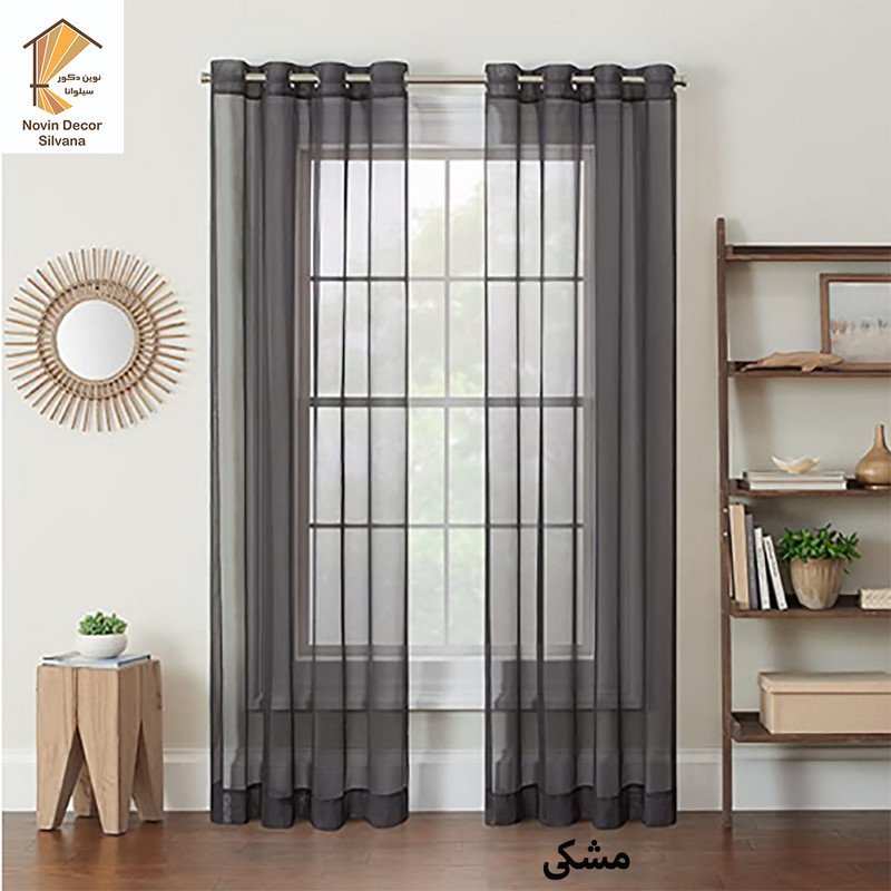 پرده نوین دکور سیلوانا مدل حریر 280 سایز 280 × 140 سانتی متر