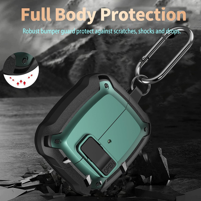 کاور هاپلایت مدل Eggshell Lock HL مناسب برای کیس هدفون بی‌سیم سامسونگ Galaxy Buds 3  3 Pro