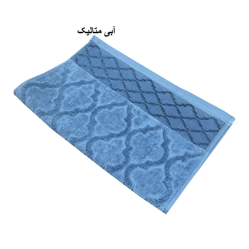 حوله دست و صورت ماندگار مدل MQ سایز 60x30 سانتی متر