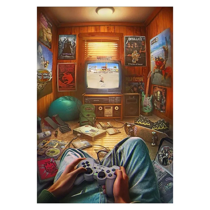 تابلو شاسی مدل اتاق گیمینگ gaming room کد 221