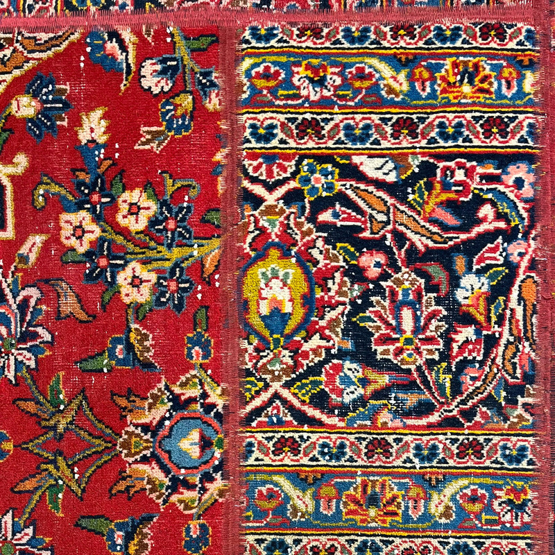 کلاژ فرش دستباف 1.5 متری کد NKP.RJ35