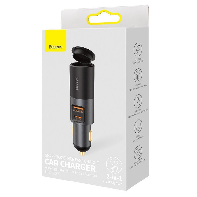 شارژر فندکی باسئوس  مدل CCBT-C0G