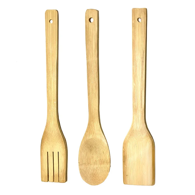 ست کفگیر و ملاقه 3 پارچه مدل bamboo