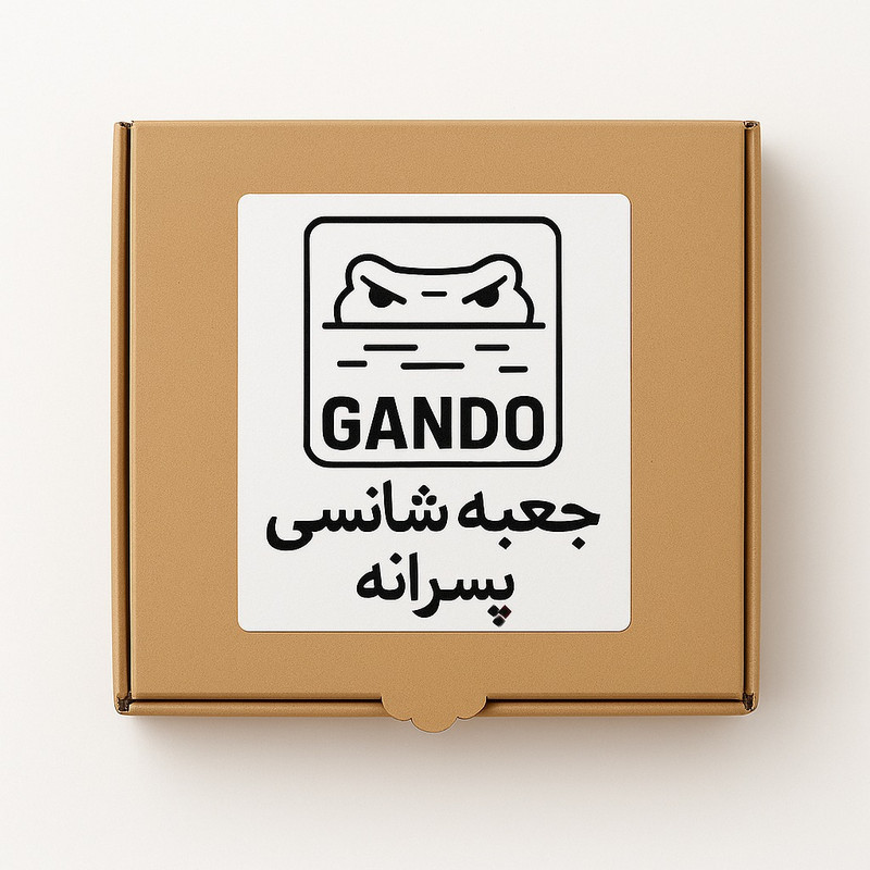اسباب بازی شانسی مدل جعبه شانسی پسرانه گاندو