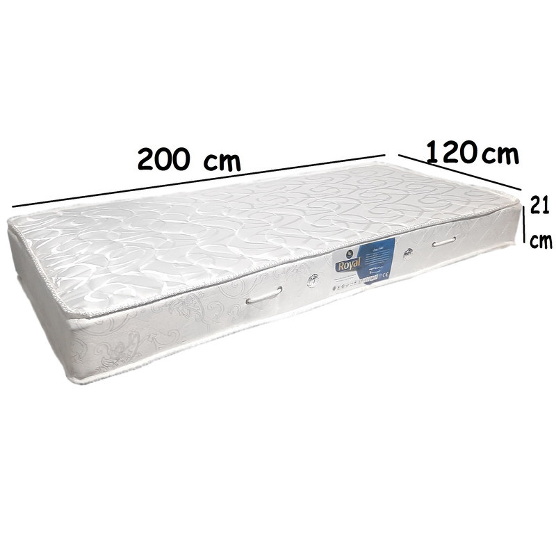 تشک رویال مدل آسوده M03 یک نفره سایز 200 × 120 سانتی‌ متر