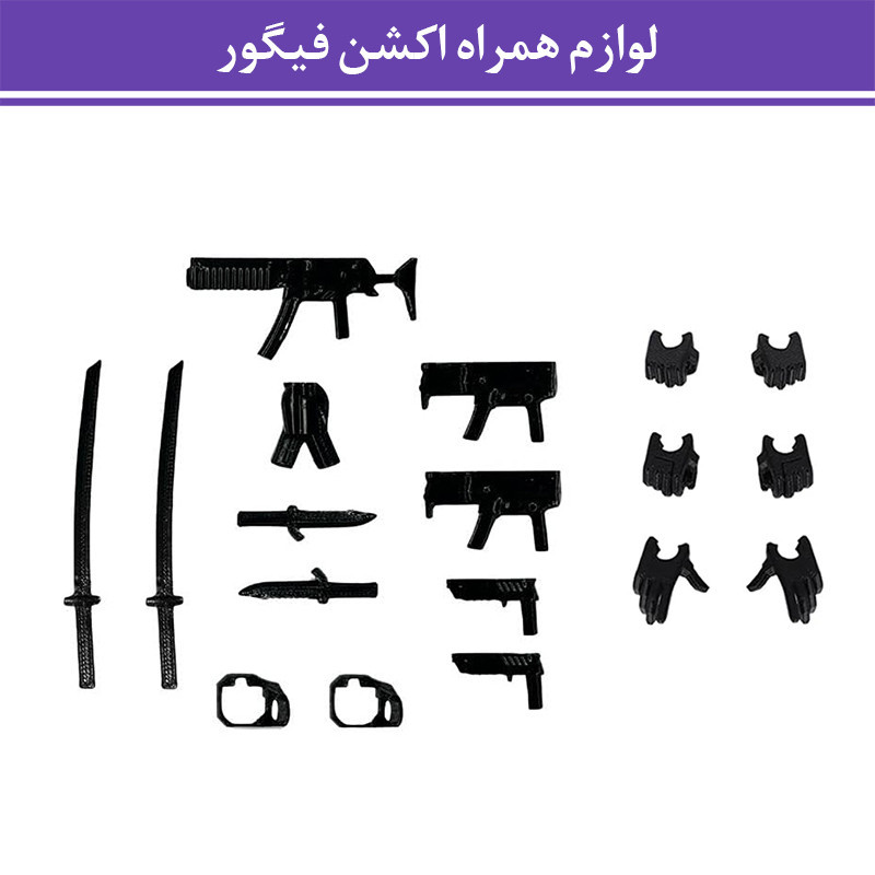 اکشن فیگور لاکی 13 مدل Dummy 13 کد PR13 V2