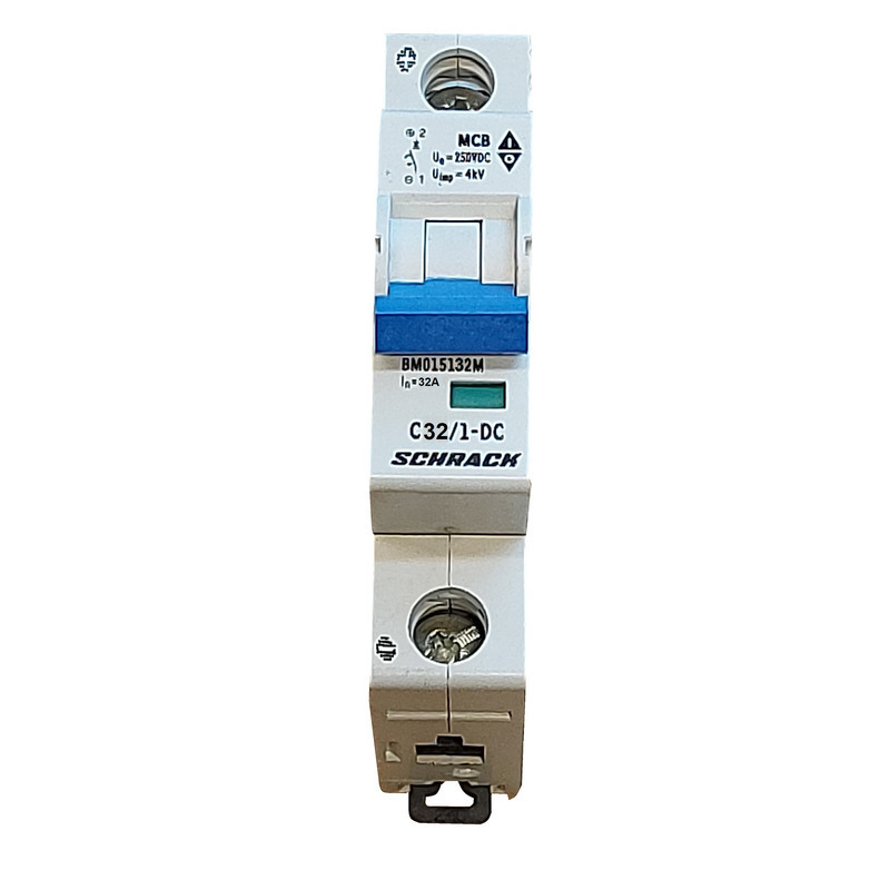 فیوز مینیاتوری تک فاز 32 آمپر شراک مدل C 321-DC BM015132M