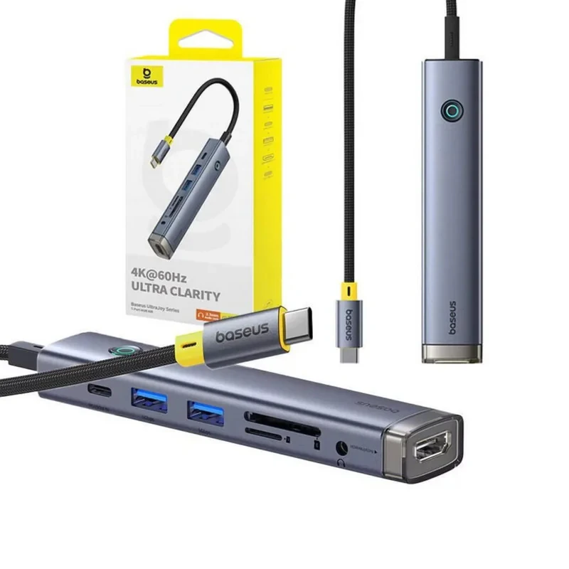 هاب 7 پورت USB-C بیسوس مدل BS-OH186