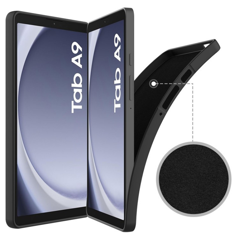 کاور مدل ژله ای ساده مناسب برای تبلت سامسونگ GALAXY Tab A9 (X110-X115)