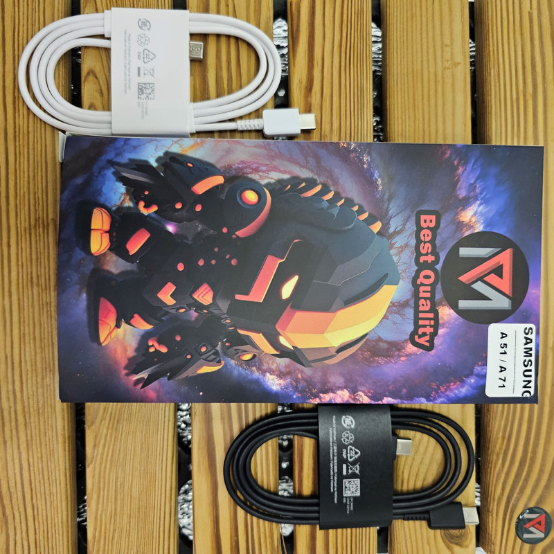 شارژر دیواری 25 وات ام پی مدل A51A71 به همراه کابل USB-C