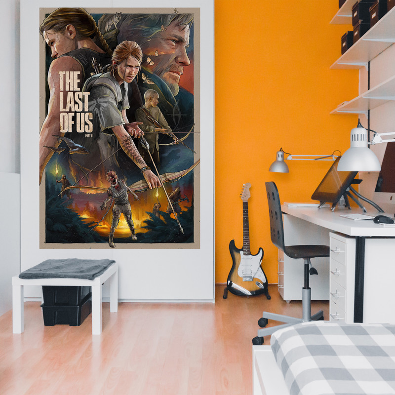 تابلو مدل گیمینگ لست اف اس last of us 2 کد 1269