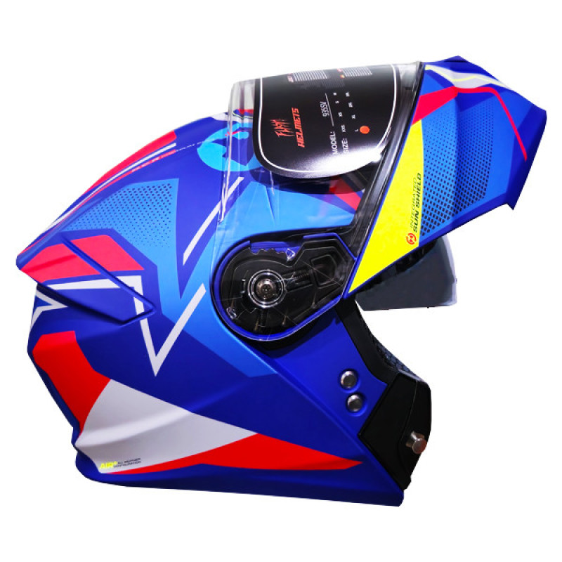 کلاه کاسکت فک متحرک کد 935SV | L |