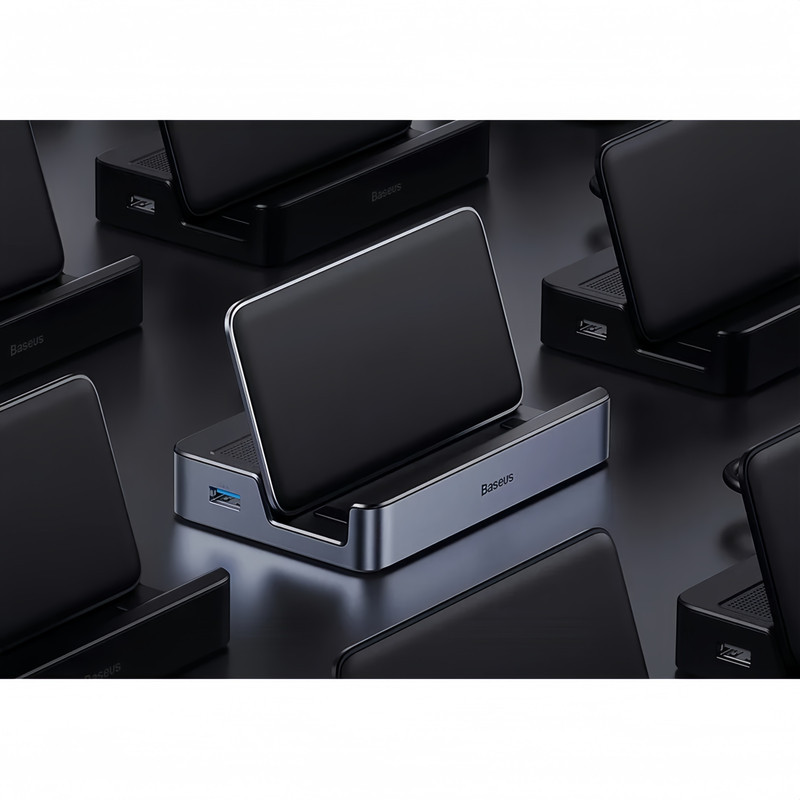 هاب 6 پورت USB-C بیسوس مدل BS-OH115