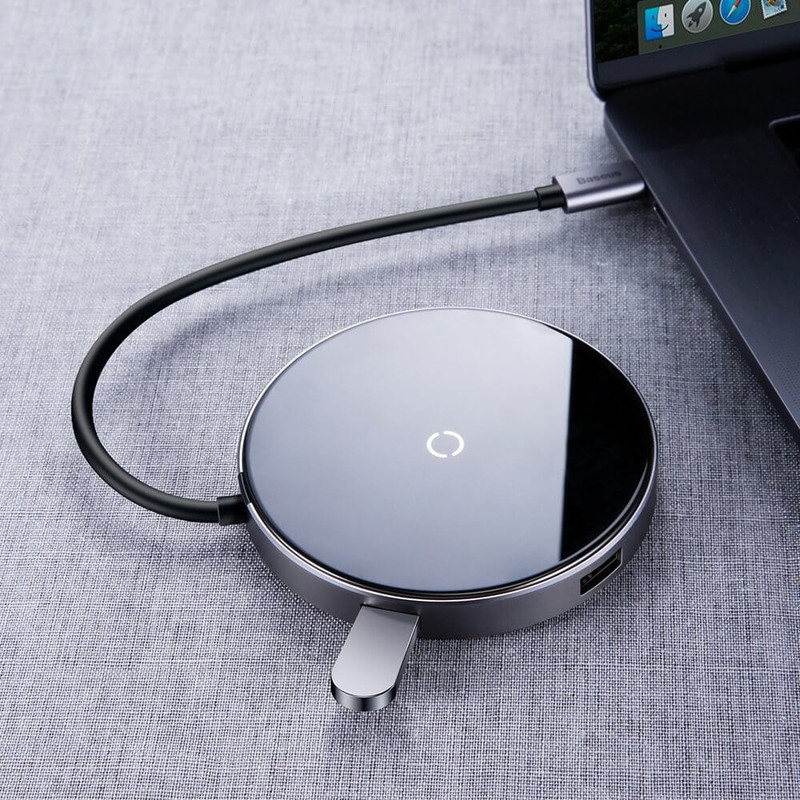 شارژر بی سیم باسئوس مدل WXJMY-0G
