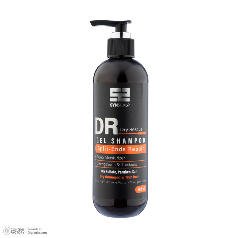 شامپو تقویت کننده مو ساین اسکین مدل Split Ends Repair مناسب برای موهای نازک و شکننده حجم 280 میلی لیتر