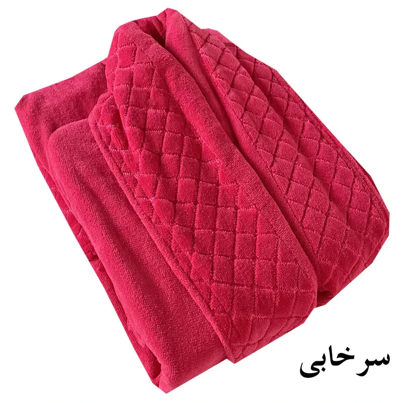 حوله تنپوش آقای کاریزما مدل یقه شطرنجی سایز 125