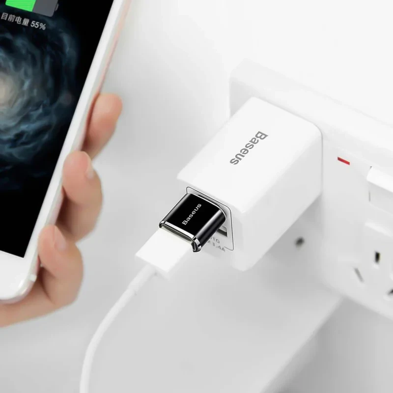 مبدل USB به USB-C باسئوس مدل CATOTG-01