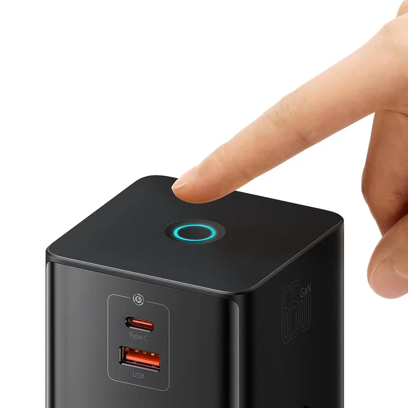 شارژر رومیزی باسئوس مدل PSLR000001 به همراه کابل USB-C