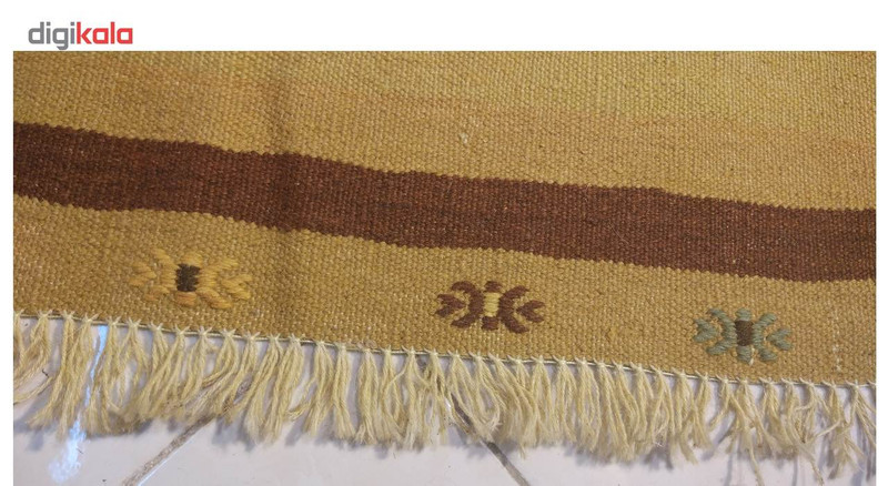 گلیم دستبافت نرمین کسا طرح سنتی کد NKP.B 116